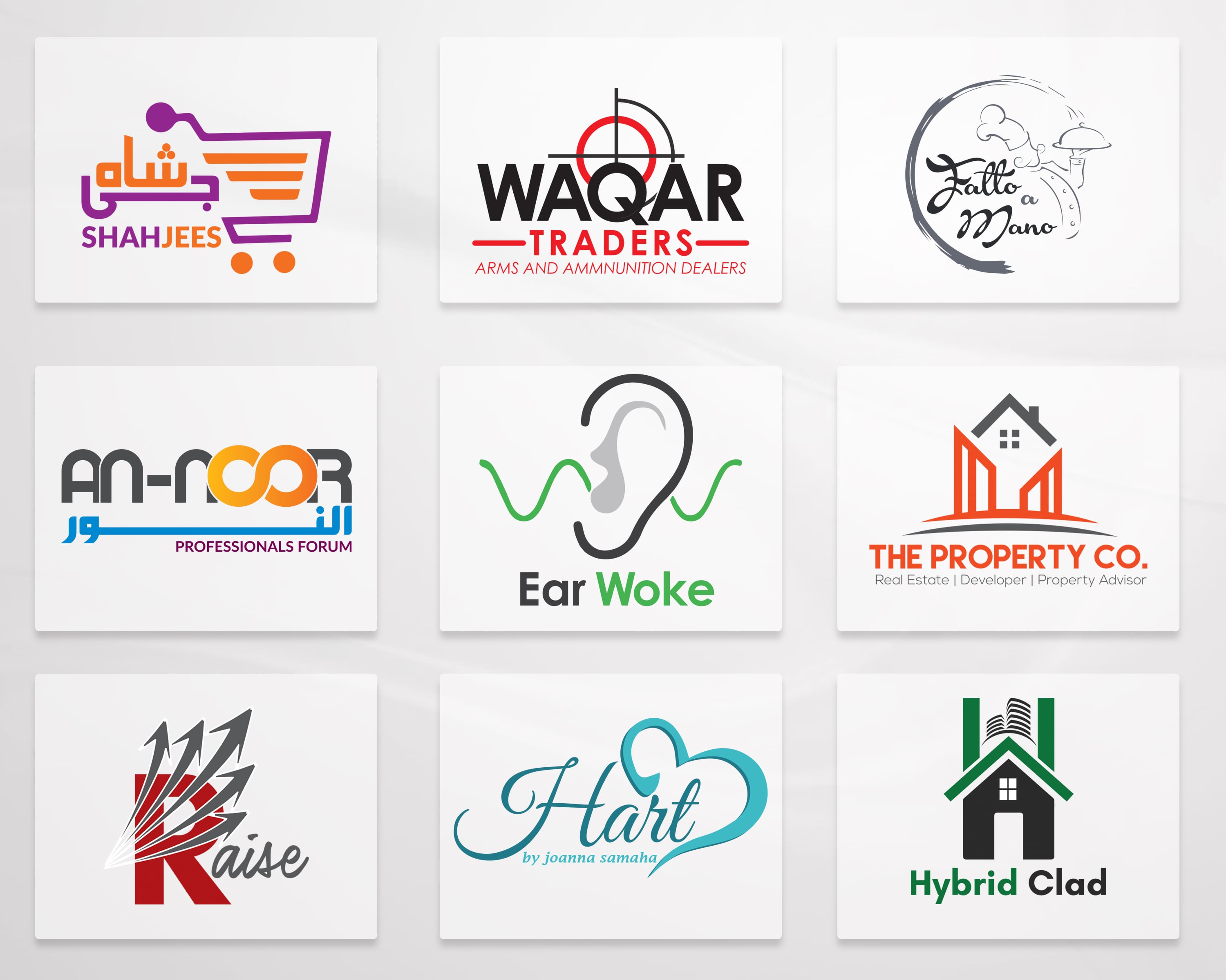 Creative logo design ideas Alexandria ,VA brand identity sample 2026