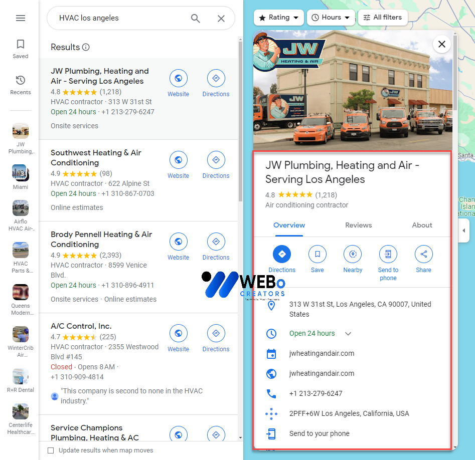 Yelp map listing services in Alexandria ,VA for local business visibility and customer discovery