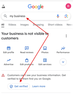 Google Business Profile verification Alexandria ,VA 2026 Google Maps local SEO service