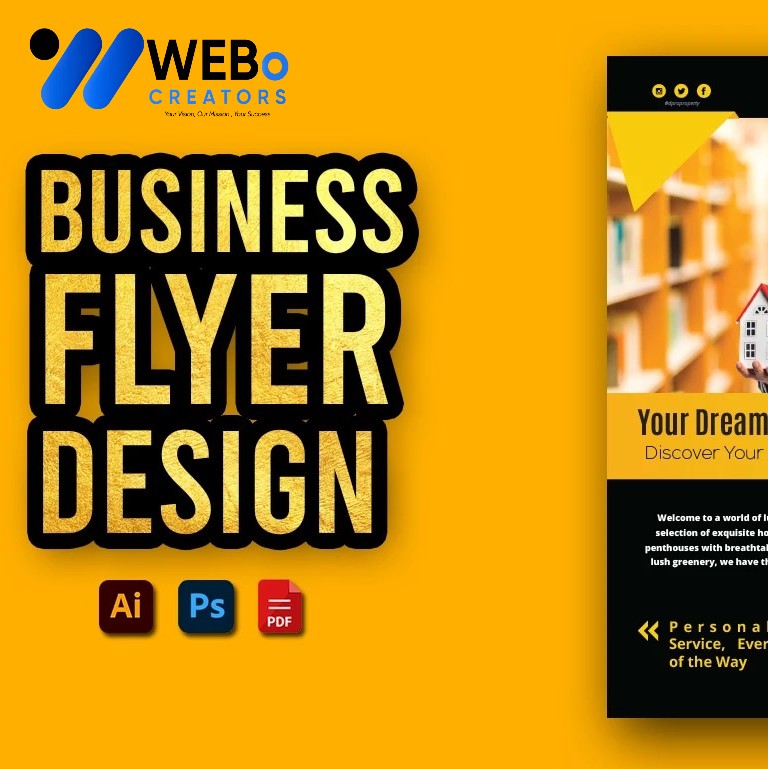 Creative Flyer Design for Moving Company in Alexandria ,VA | Flyer for Removals Services