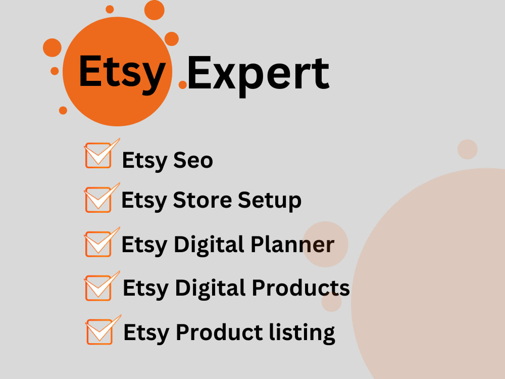 Etsy Shop Setup Service | Branding, SEO, Banner Design, Product Listings in Alexandria ,VA