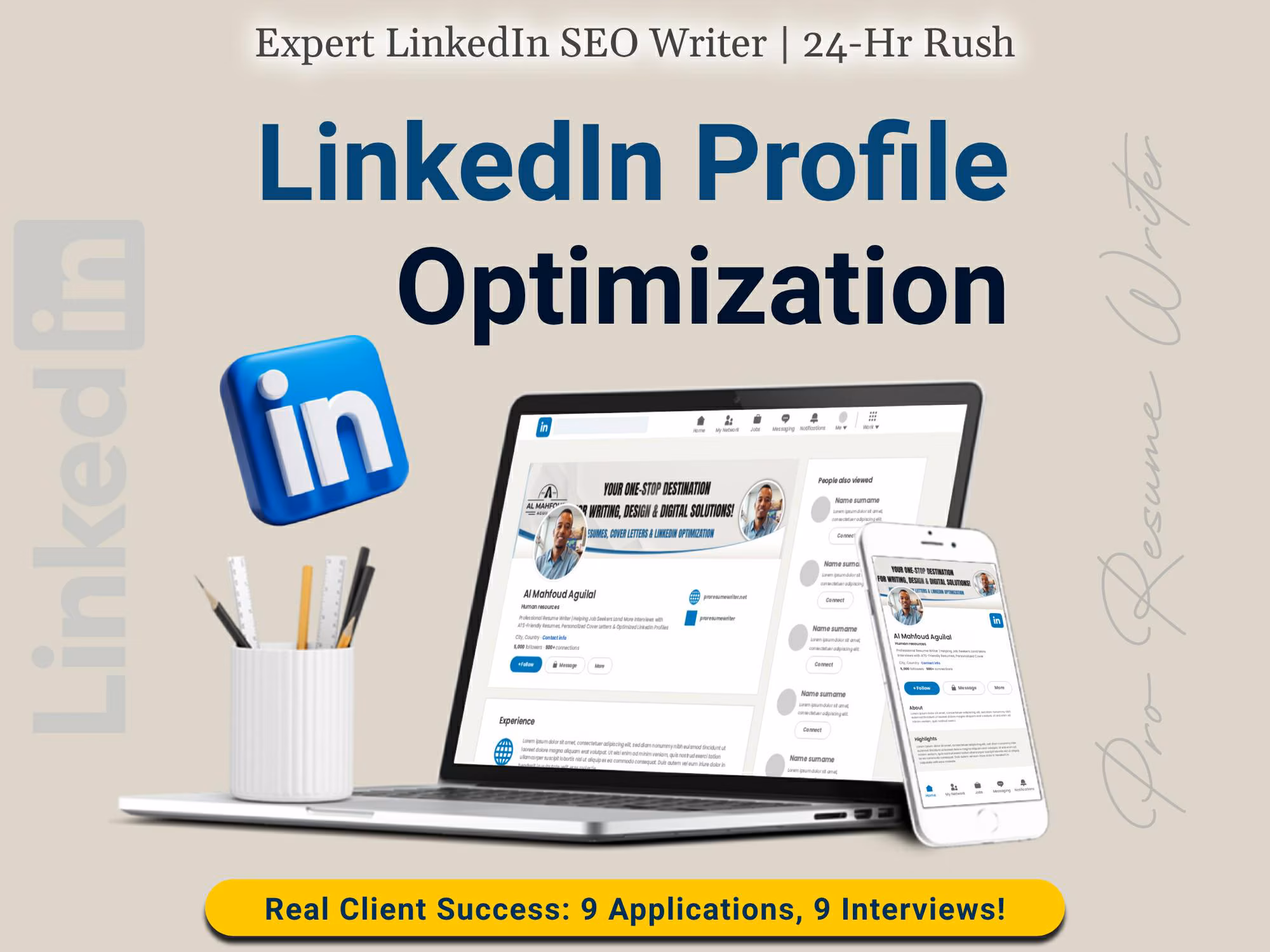 Profile Optimization & Enhancement LinkedIn Profile Building & Writing Services in Alexandria ,VA 2026