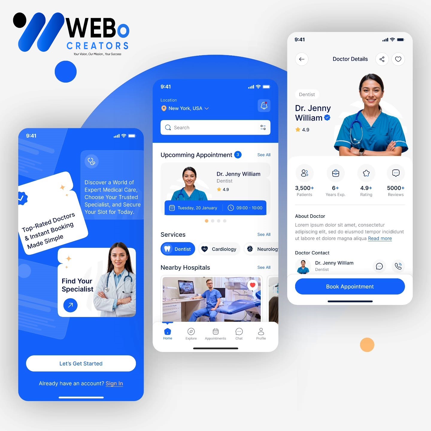 iOS App UI/UX Design | Custom iPhone & iPad Interface Design Alexandria ,VA 2026 - Mobile App Design