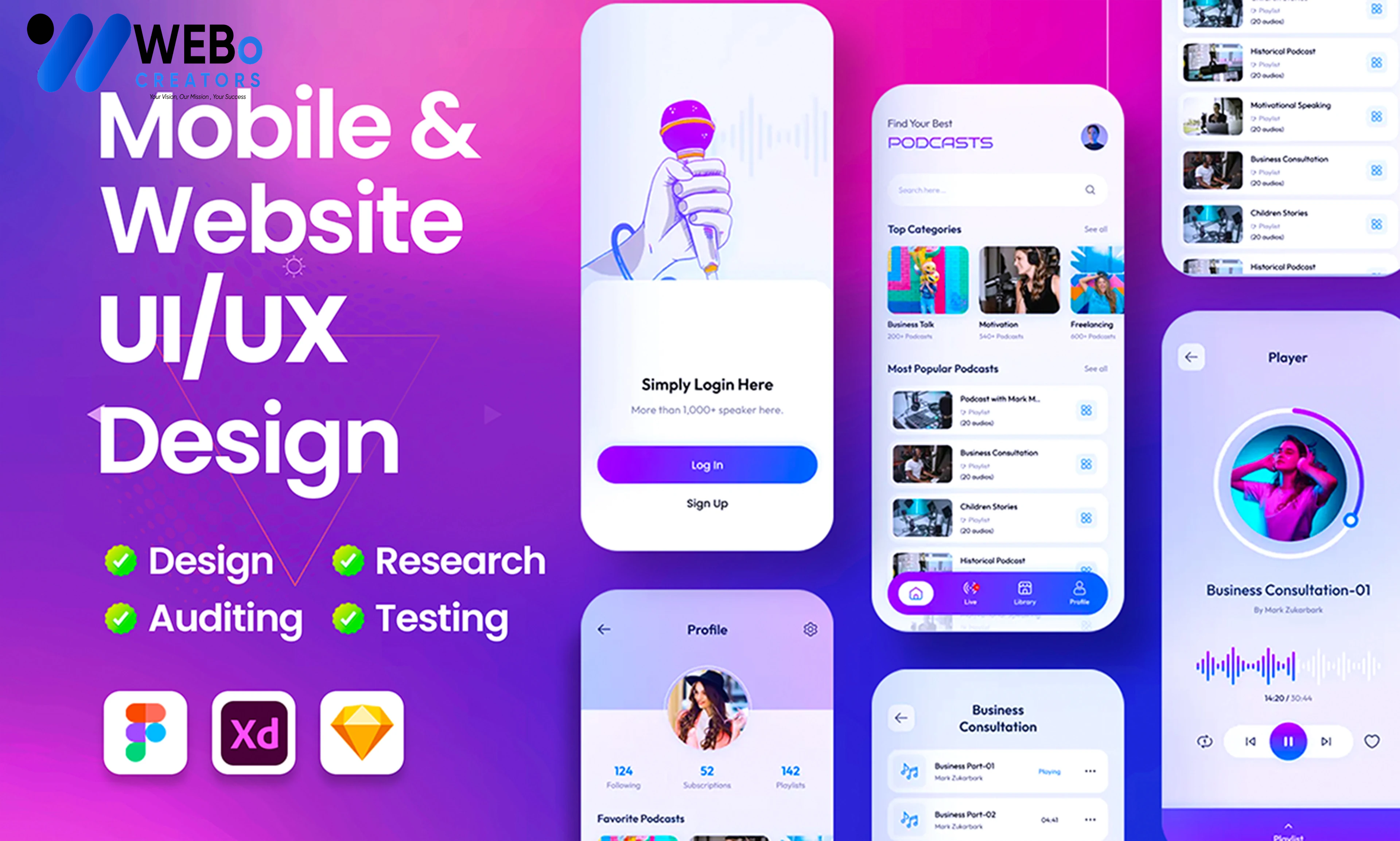 Flutter App UI/UX Design | Beautiful Flutter Interface Design in Alexandria ,VA
